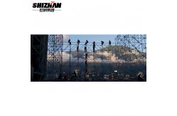 China H FRAME Construction Site Lightweight Aluminum Scaffolding With Clamps supplier