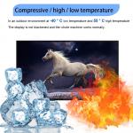 Wall Mounted High Brightness Lcd Screen Install Outdoor Tft Display