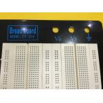 1680 Points White Electronic solderless breadboard & prototyping board with metal plate