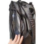 Compact and Lightweight Padel Racket Bag Ventilation 1.2kg Black