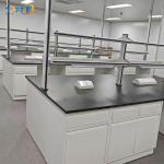 Customized Number of Shelves and Lockers Hospital Lab Furniture for Modern Labs