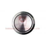 Stainless Steel Lift Push Button OEM Escalator Parts With R27mm Hole Size for sale