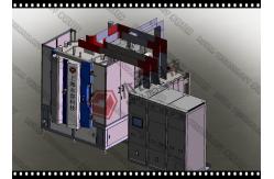 China Balance / Unbalanced Closed Magnetron Sputtering Coating Machine , Direct Plated Copper Magnetron Sputtering System supplier