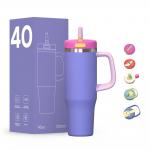 304 Stainless Steel PP Material Type Free BPA Free Portable Water Cup for sale
