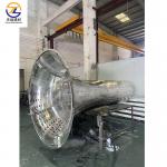 Non Toxic Aluminum Curtain Wall Indoor Outdoor Aluminium Linear Ceiling for sale