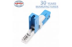 China SC / UPC FTTH fast connector Field assembly connector Quick Connector supplier