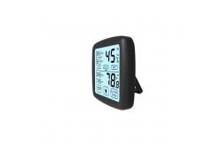 China Electronic Cigar Digital Thermo Hygrometer With Min Max With Alarm Manual supplier