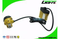 China Anti Explosive Miners Helmet Light 25000 Lux Illuminance With 10.4Ah Battery supplier