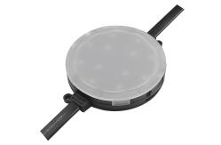 China 80mm RGBW DC24V Pixel Point Light DMX512 IP67 Waterproof 120° Beam Angle UV Resistant supplier