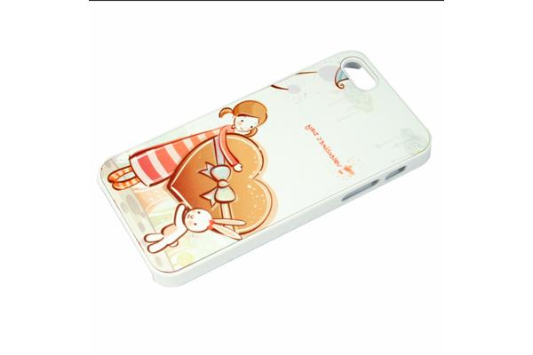 white sublimation phone case