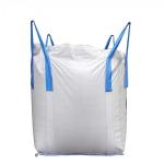 1 Ton Thick Wear-Resistant White Woven Space Bag For Sludge And Solid Waste for sale