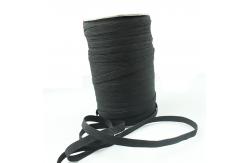 China 1.5cm Shiny Braided Elastic Band Fold Over Elastic Binding Bias Tape supplier