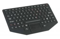 China Rubber Waterproof Rugged Silicone Keyboard With Touchpad IP65 Dynamic supplier