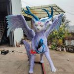 Weather Resistance Amusement Park Animatronics  Chinese Ancient Animals Baize for sale