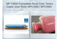 China Mpc4500 / 3500 Cyan Ricoh Toner Cartridge 888607 With 17000 Yield Pages supplier