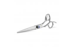 China Left Hand Diamond Handle Dog Scissors Kit for Chunker trimming supplier
