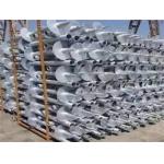 Industrial Helical Anchors Foundation Steel Helix Screw Pile Customized for sale