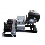 Honda Gasoline Engine Powered Winch 5T With Two Cable Drums For Wire Rope Pulling for sale