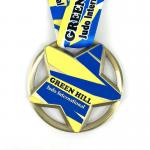 Fighting Custom Event Medals Design For Taekwondo , Karate , Judo