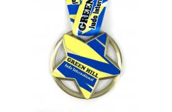 China Fighting Custom Event Medals Design For Taekwondo , Karate , Judo supplier