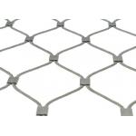 Flexible Inox Stainless Steel Wire Rope Mesh Knotted Ferruled for sale