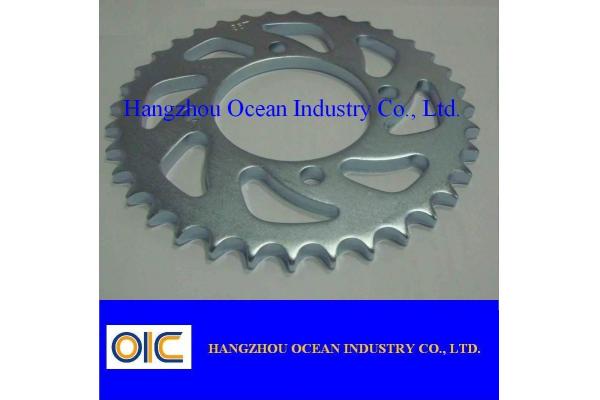 Durability Steel Motorcycle Sprockets With 520 Pitch