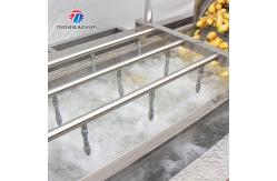 China SS304 Fruit And Vegetable Processing Line For Central Kitchens supplier