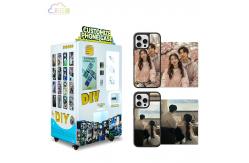 China Versatile Steel Diy Phone Case Vending Machine 350kg Fast Printing supplier