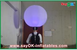 China Customized Led Inflatable Backpack Balloon Tripod Ball for Advertisement supplier