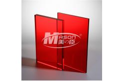 China 5mm 6mm Transparent Color Acrylic Plexiglass Sheets 1220x2440mm supplier