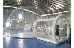 China Giant PVC Inflatable Bubble Tent Fire Prevention For Camping And Trade Show supplier