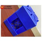 Non Toxic Foldable Corrugated Plastic Box , 400GSM Correx Packaging Boxes for sale