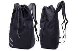 China Customized Polyester Sport Ball Backpack Waterproof Drawstring Mesh Backpack supplier