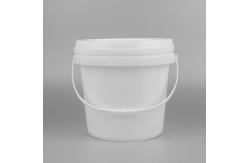 China 5L PP Polypropylene Small Chemical Bucket Round With Handles supplier