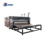 Carton Box 2 Color Flexo Printing Machine Chain Drive Feeding With Slotter for sale