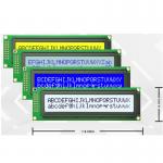 24 Characters 2 Lines 24x2 Character LCM Module 5V FSTN Blue/Grey Mode AIP31066 Or Equivalent Controller IC for sale