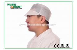 China Breathable PP Work Disposable Use Bouffant Surgical Caps For Protection supplier