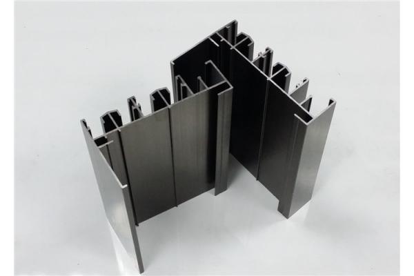 6060 Aluminium Sliding Profile Mill Finished 6.8 Meters Length