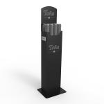 Customized Autolift Style Display Stand Metal Display Rack Pragmatic Wine Rack for Alcoholic Beverage for sale