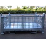 Extended Metal Stillage Pallet Cage Half Height Heavy Duty 2T OEM for sale