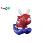 Inflatable Rocking Horse Baby Toys PVC 1.8x0.7x1.8 MH Inflatable Pony Horse for sale