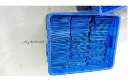 China                  Easy-to-Clean Plastic Conveyor Belts with 27.2mm Pitch              supplier