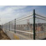 Ornamental Galvanized Wrought Iron Steel Picket Fence For Garden