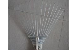 China 15T Aluminum Handle Adjustable Steel Rake Ideal for DIY Grade Gardening Tasks supplier