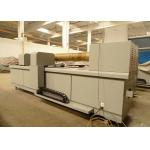 Textile Screen Rotary Laser Engraver , Blue UV Engraving Machine With Light-power Balancing for sale