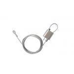 Silver Cable Looping Gripper , Nickel Plated / Natural Anodized Grip Lock Cable Grippers