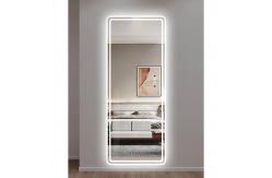 China Rectangular Bathroom Hardware Sets , Illuminated Full Body LED Dressing Mirror supplier