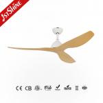 52 Modern DC Ceiling Fan with ABS Wood-Look ABS Blades
