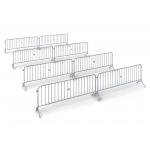 Hot-Dipped Galvanized Crowd Control Barrier for Long Term Weather Resistance