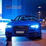 Wholesale Professional Blue Chrome Mirror Wrap Vinyl Film for Car for sale